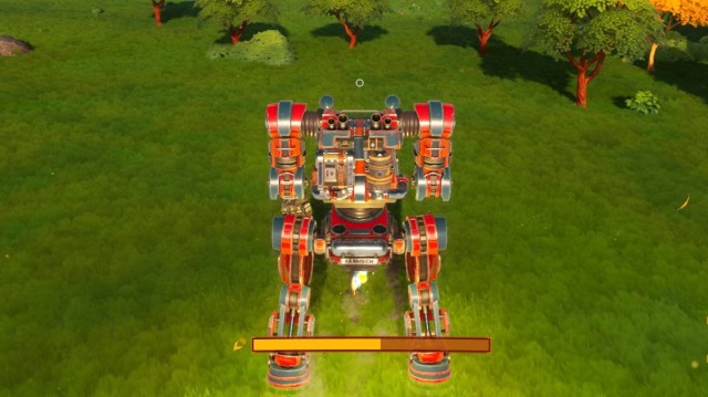 Flying using a Mech in Lightyear Frontier.