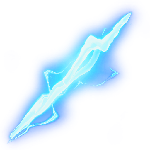 A screenshot of the Thunderbolt of Zeus in Fortnite