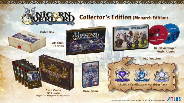 Unicorn Overlord Collector's Edition content preview