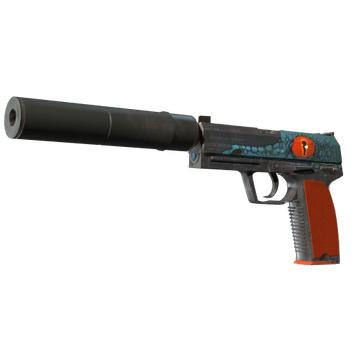 USP-S Caiman skin in CS2. 