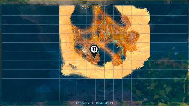 oasis cave location on ASA map