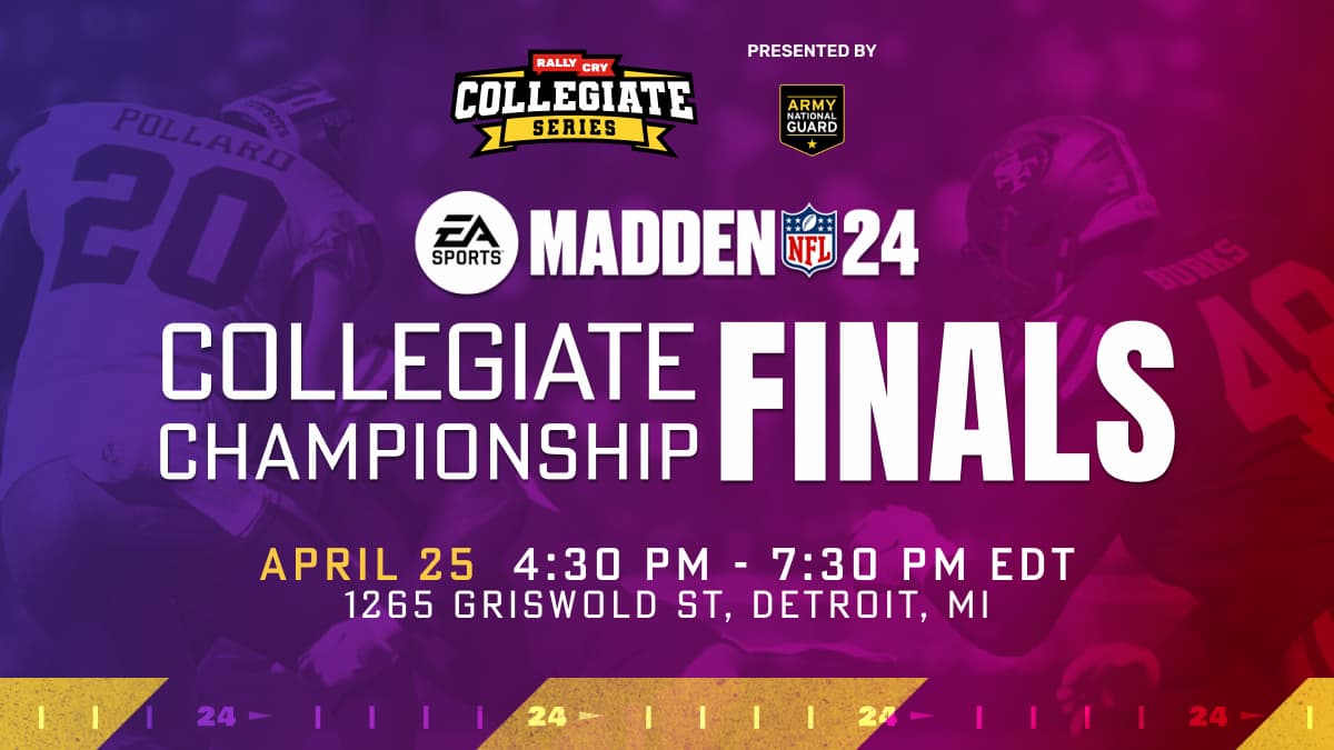 Presented by the Army National Guard, watch the next Madden masters