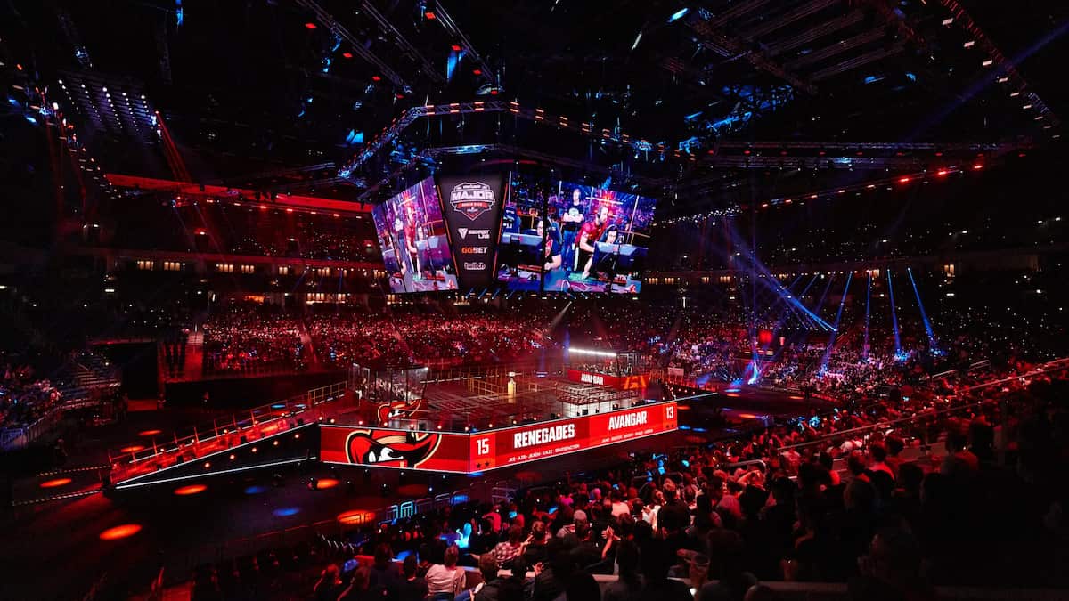 The stage during the StarLadder Berlin Major 2019.