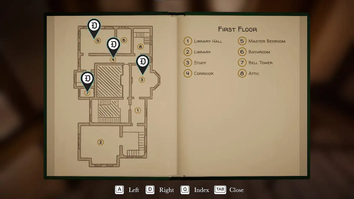 All Cradle Fern clue locations in Botany Manor