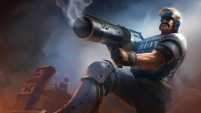 Riot Graves skin in League