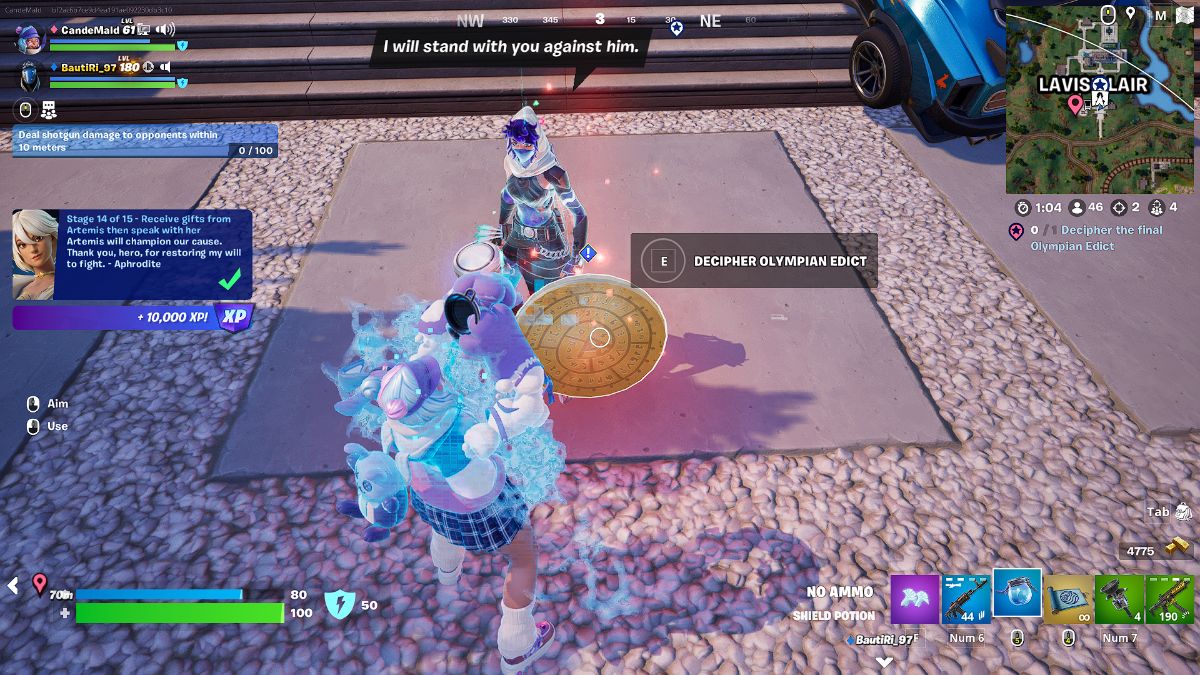 Missions Fortnite Snapshot : Comment améliorer rapidement votre Battle Pass