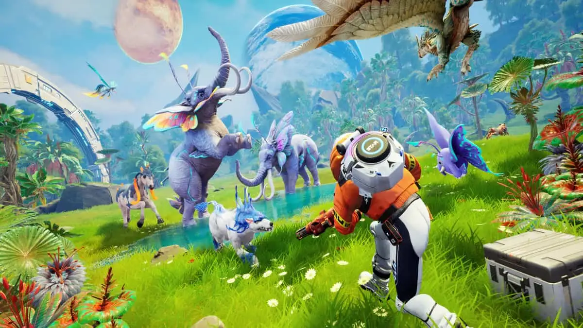 Creatures in Auroria in a promotional image