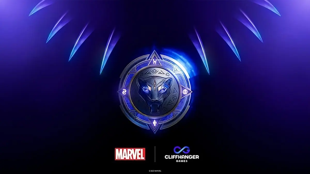Marvel's Black Panther logo.