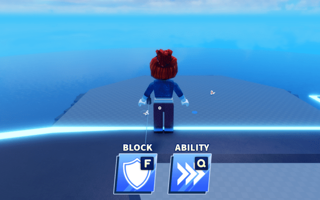 A screenshot of a player in Blade Ball waiting lobby.