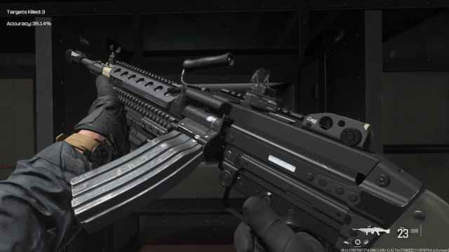 The Bruen MK9 weapon preview in MW3.
