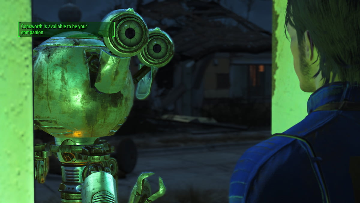 Fallout 4: Кто озвучивает Кодсворта? Ответил