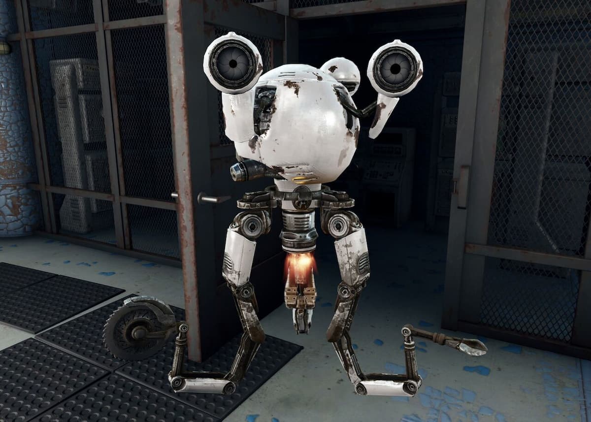An image of Curie from Fallout 4