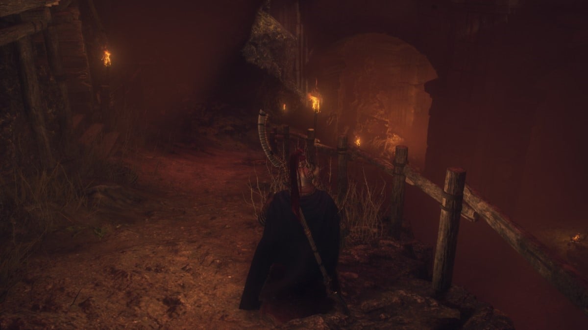 The Agamen Ruins during the postgame of Dragon's Dogma 2.