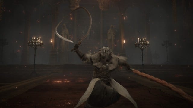 A Whip Build dual wields two whips in Elden Ring.