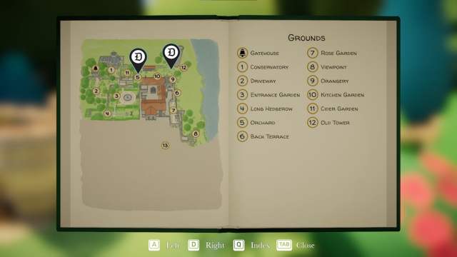 Estate grounds locations