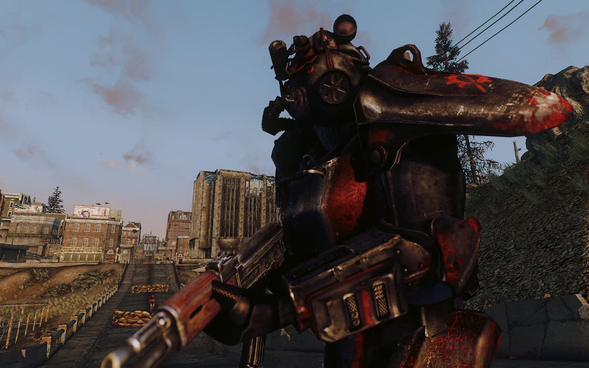 Fallout 3 power armor.