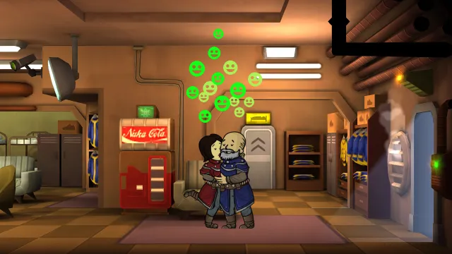 Two Fallout Shelter characters