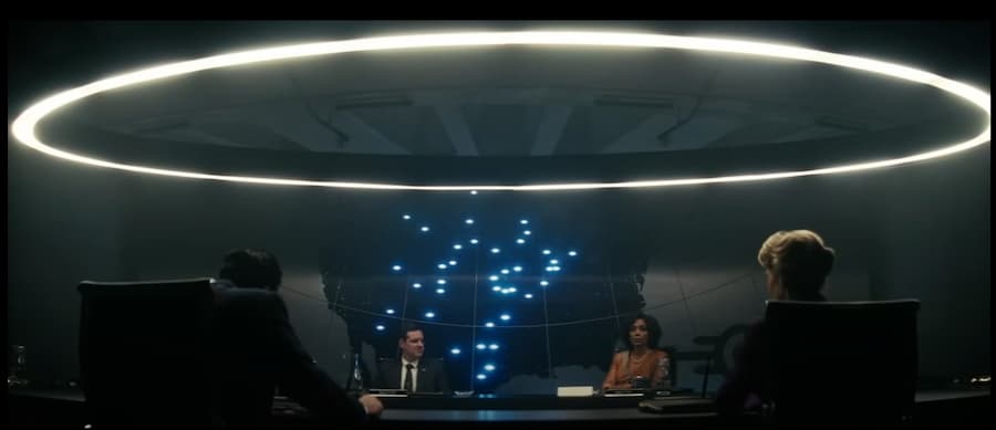 War Room scene from Fallout TV Show