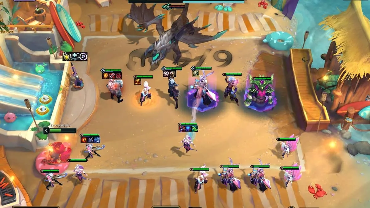 Ghostly Fated Thresh and Aphelios comp in TFT Set 11