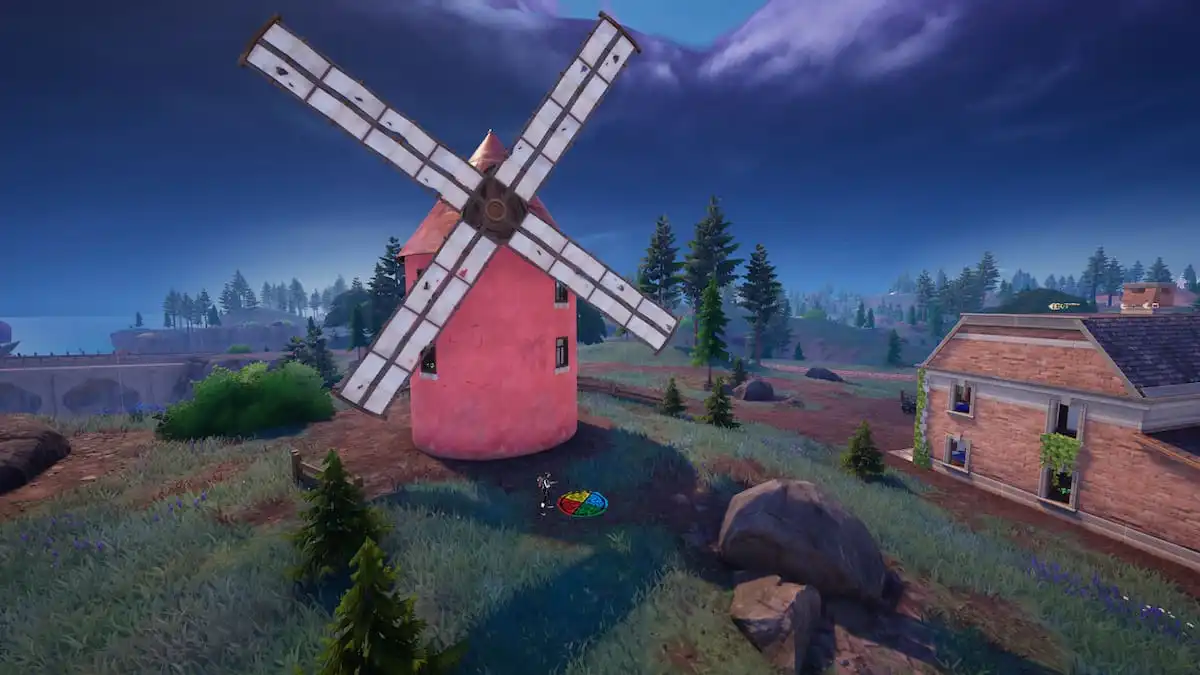 Cereberus Snapshots quests Red Windmill location in Fortnite