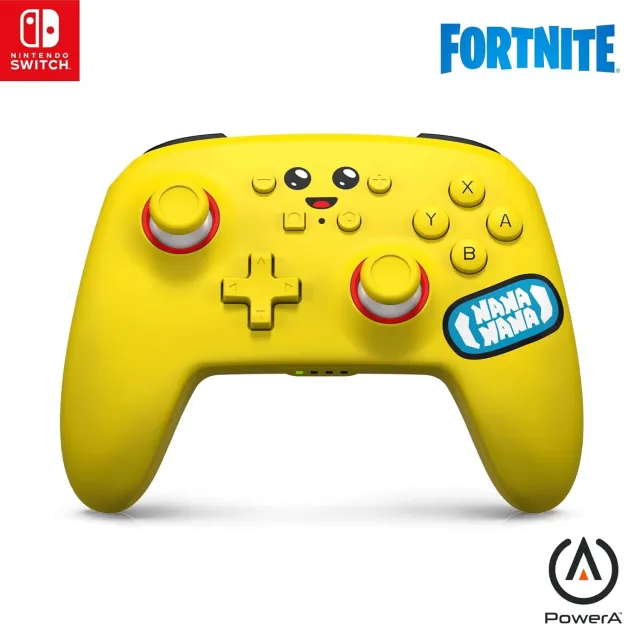 Fortnite Peely themed PowerA Enhanced Wireless Controller for Nintendo Switch