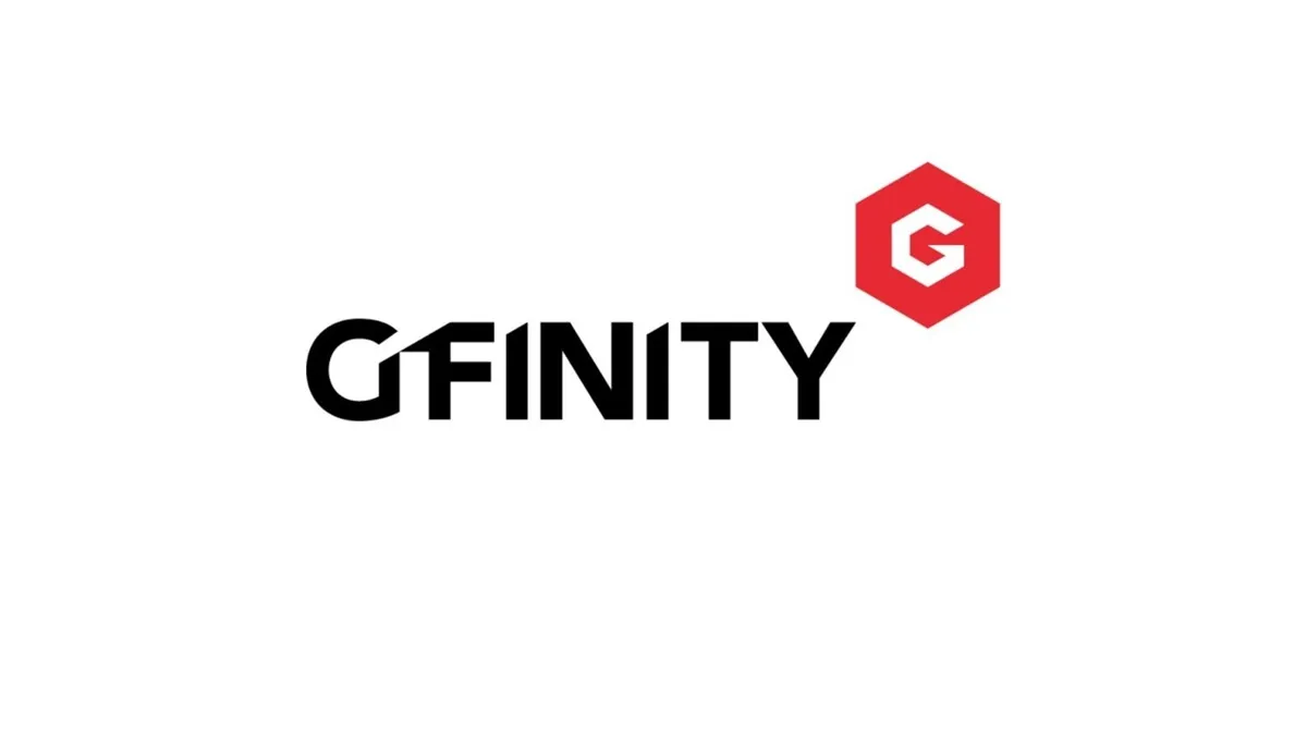 The Gfinity logo on a white background
