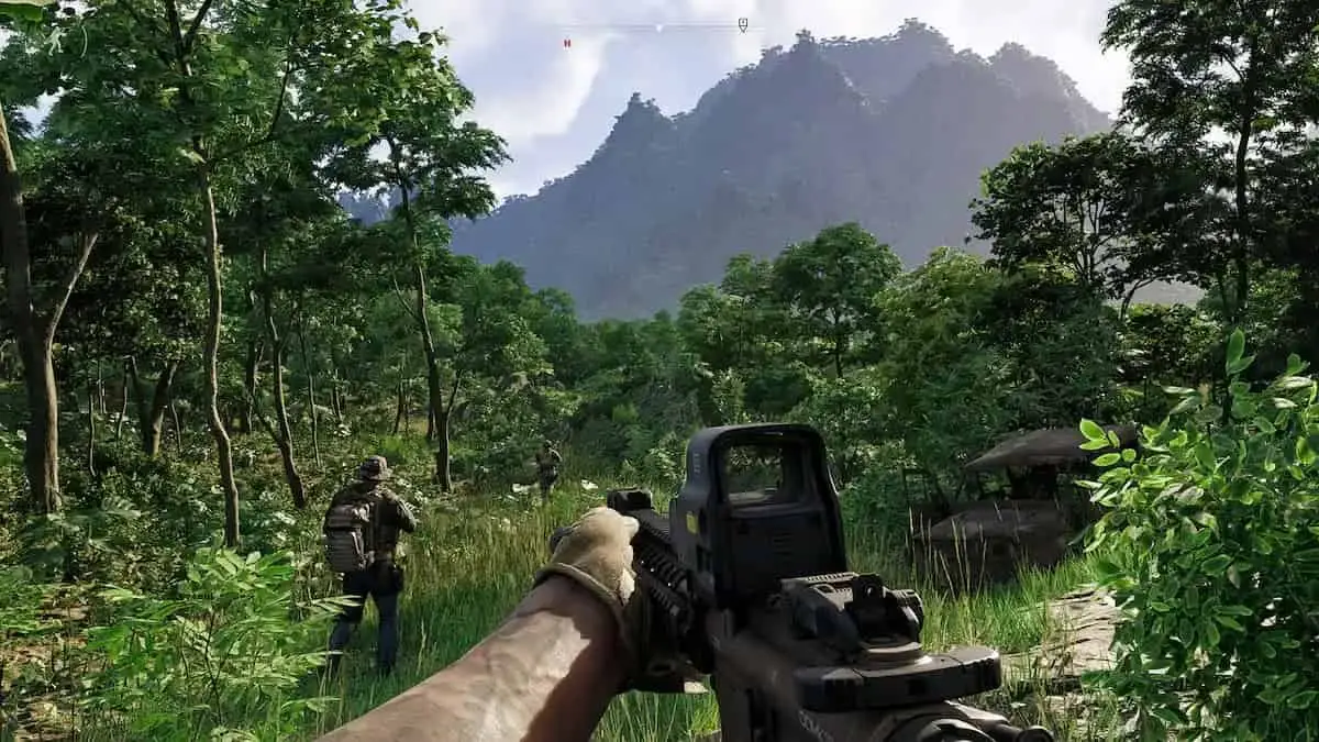 Gray Zone Warfare jungle gameplay screenshot