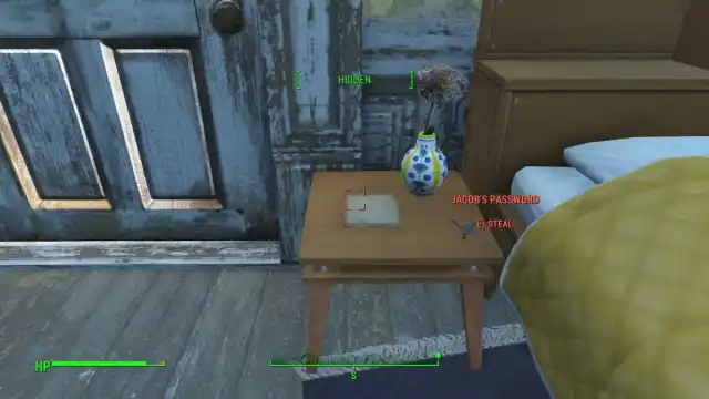 Jacob's password in Fallout 4.