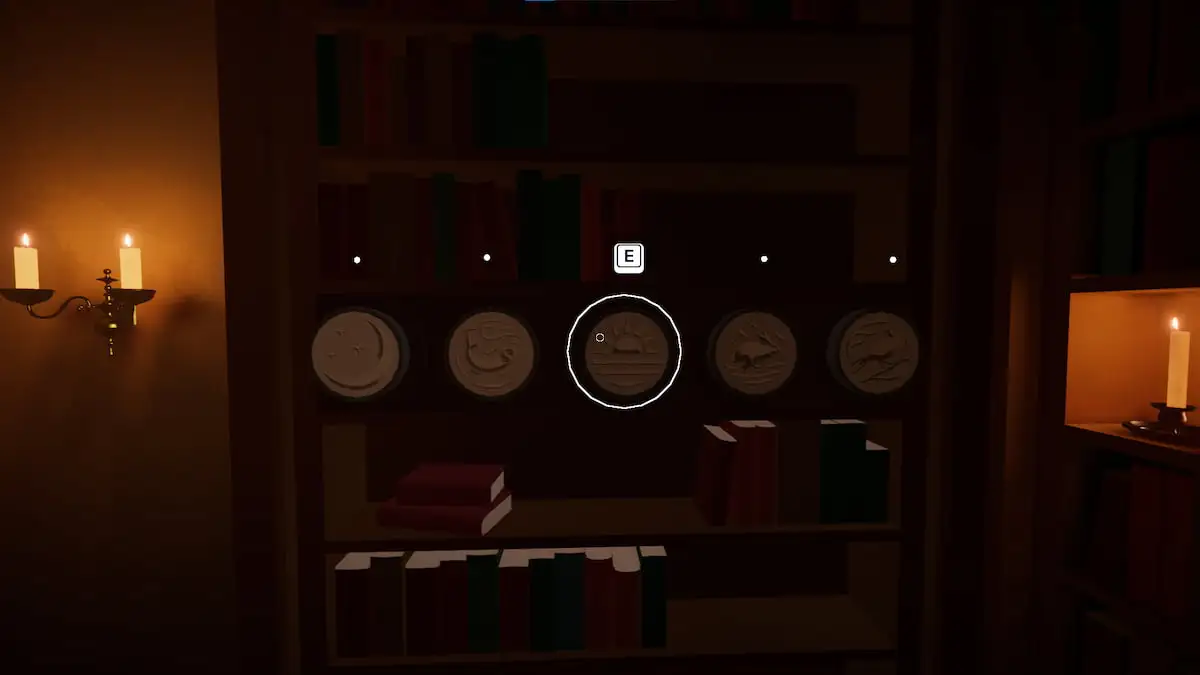 How to solve Library Symbols puzzle in Botany Manor