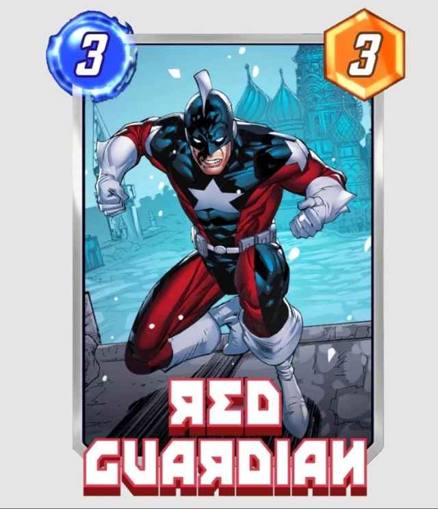 Red Guardian Marvel Snap card