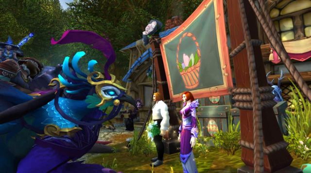 Noblegarden questgivers in Goldshire in World of Warcraft