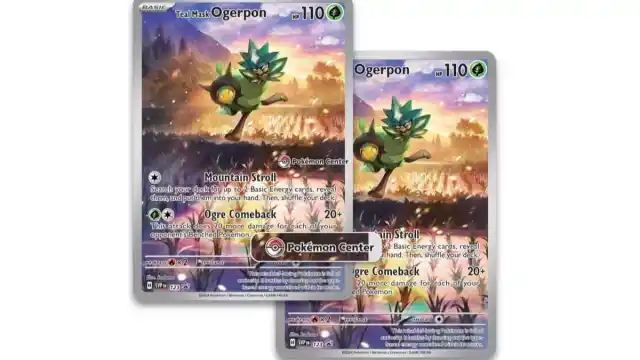Ogerpon Pokemon TCG Promo card.