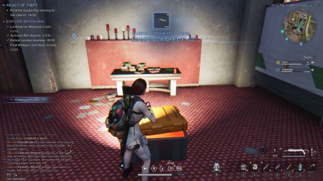A screenshot of a player opening a Mystical Crate in Once Human.