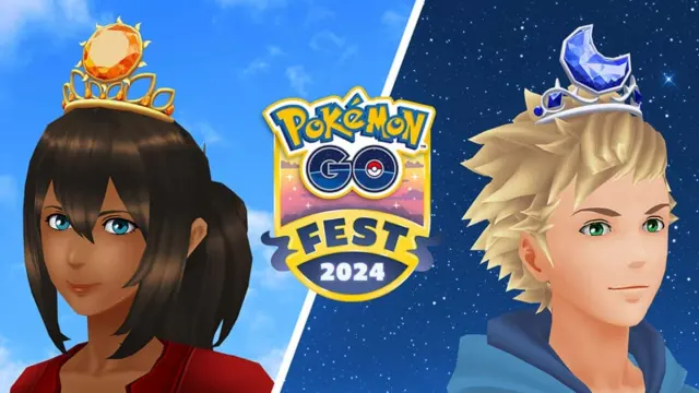 Pokemon Go Sun and Moon Crown avatar items.