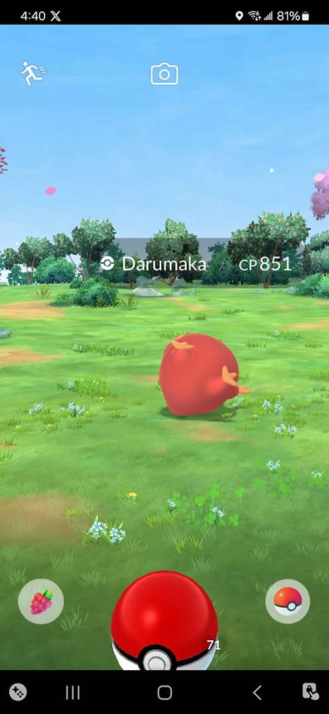 Catching Pokémon in biomes in Pokémon Go