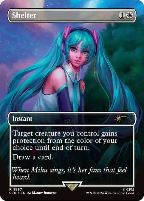 All MTG Hatsune Miku Secret Lair Spring Superdrop cards