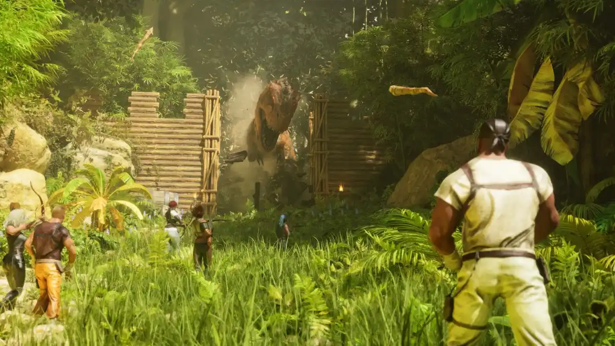 ARK: Survival Ascended screenshot of a dinosaur