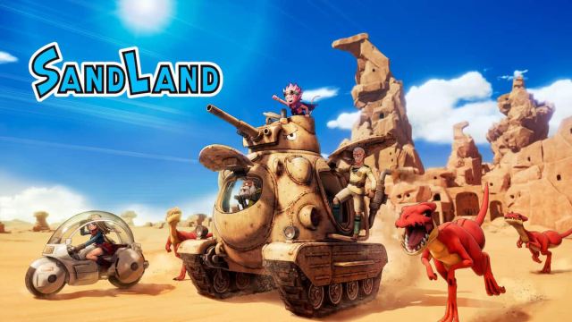 Sand Land promotional image.