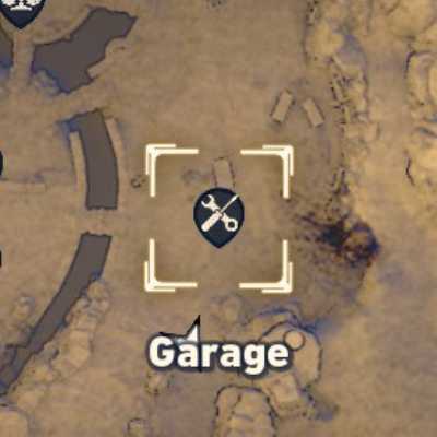 Sand Land Garage Symbol