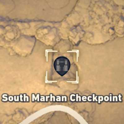 Sand Land Military Checkpoint Symbol