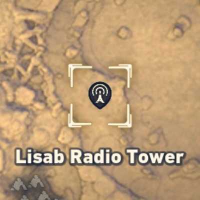 Sand Land Radio Tower Symbol