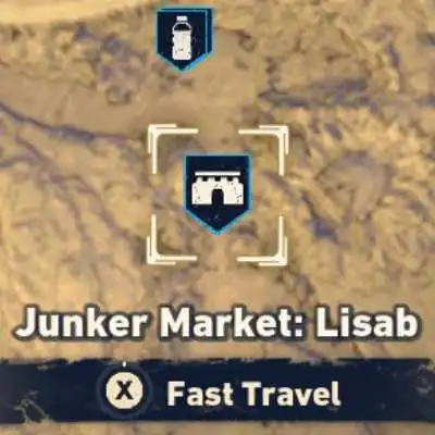 All Sand Land map symbols and what they mean