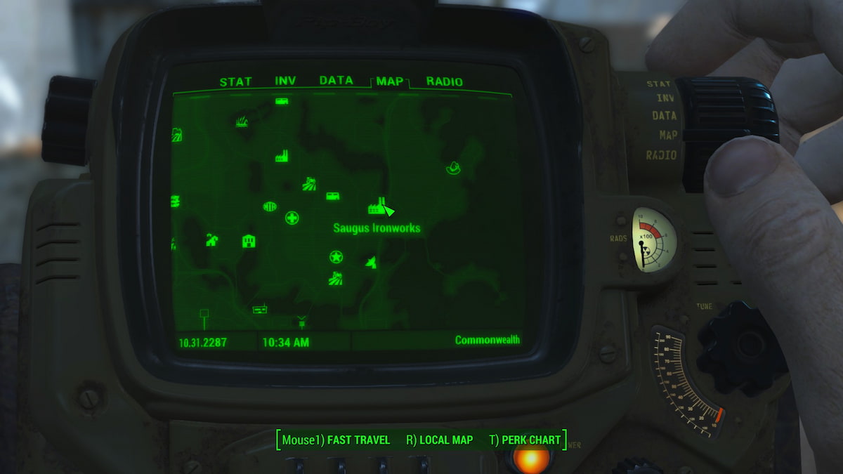 How to find the Saugus Ironworks in Fallout 4