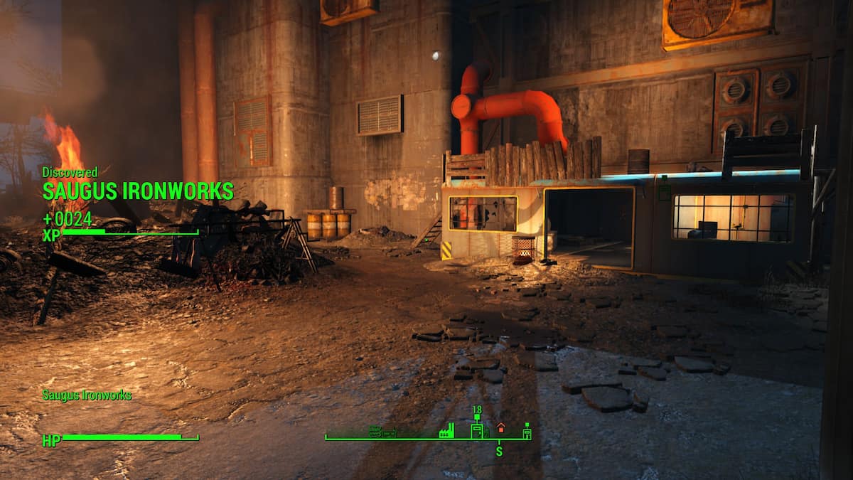 How to find the Saugus Ironworks in Fallout 4