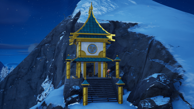 Airbending Elemental Shrine in Fortnite