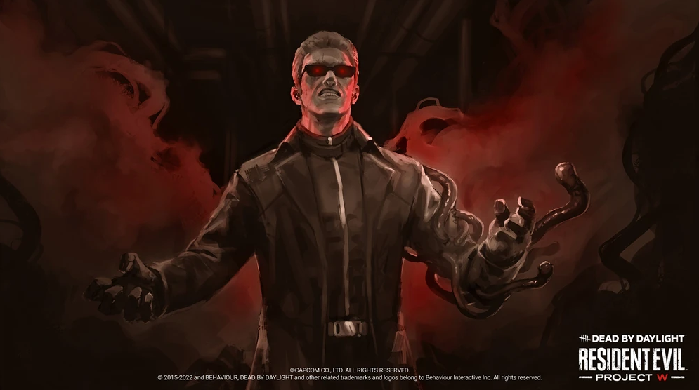 Wesker spooks enemies with his high mobility.