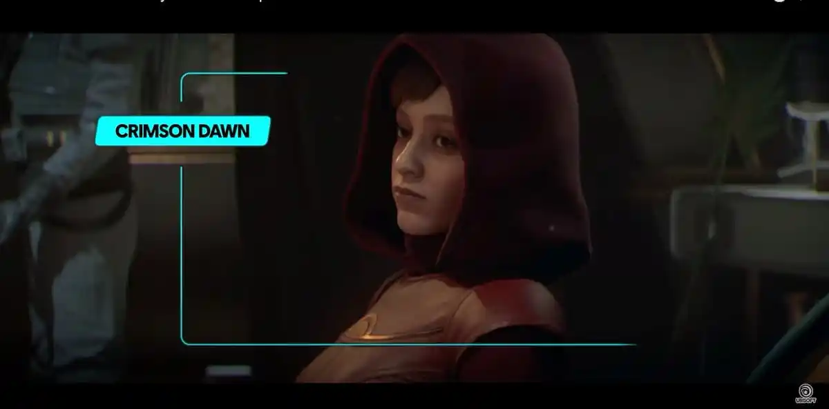 An image of the Crimson Dawn leader from Star Wars Outlaws