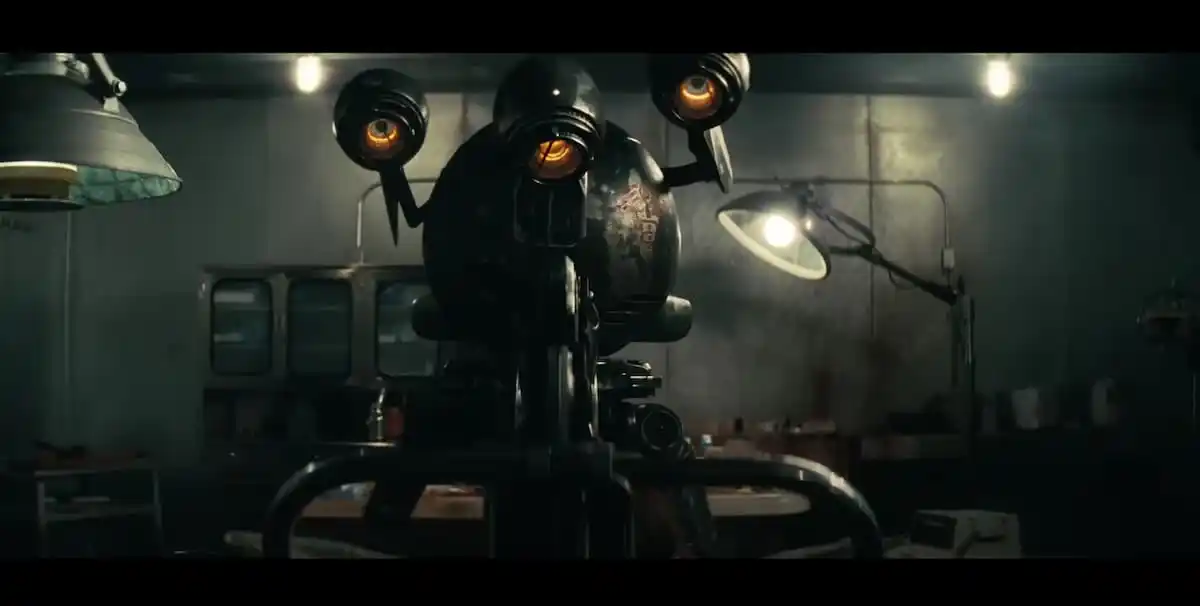 An image of Mr. Handy in the Fallout television series
