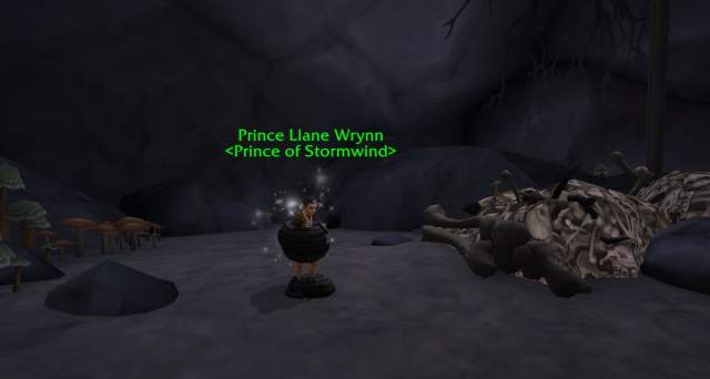 Prince Llane Wrynn for the quest Prince in Peril in WoW Draognlfight