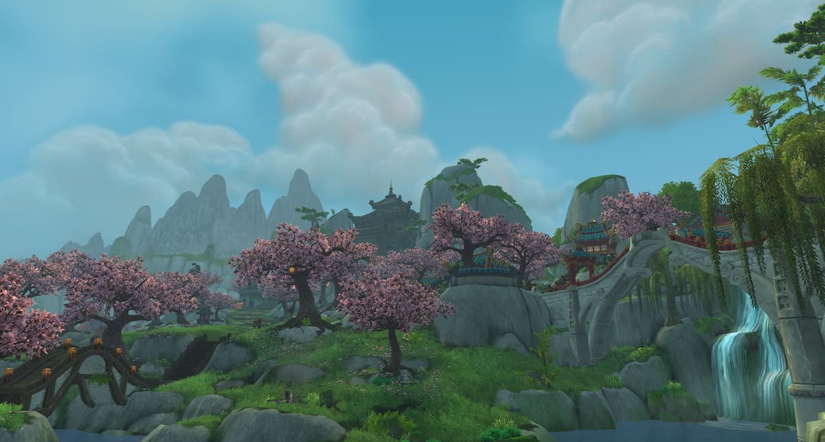 Jade Forest overview in WoW Mists of Pandaria